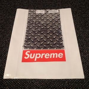 Supreme Diamond Plate Bandana White